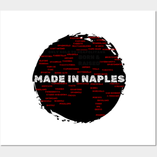 Made In Naples Hoods Born & Raised By Abby Anime (c) Posters and Art